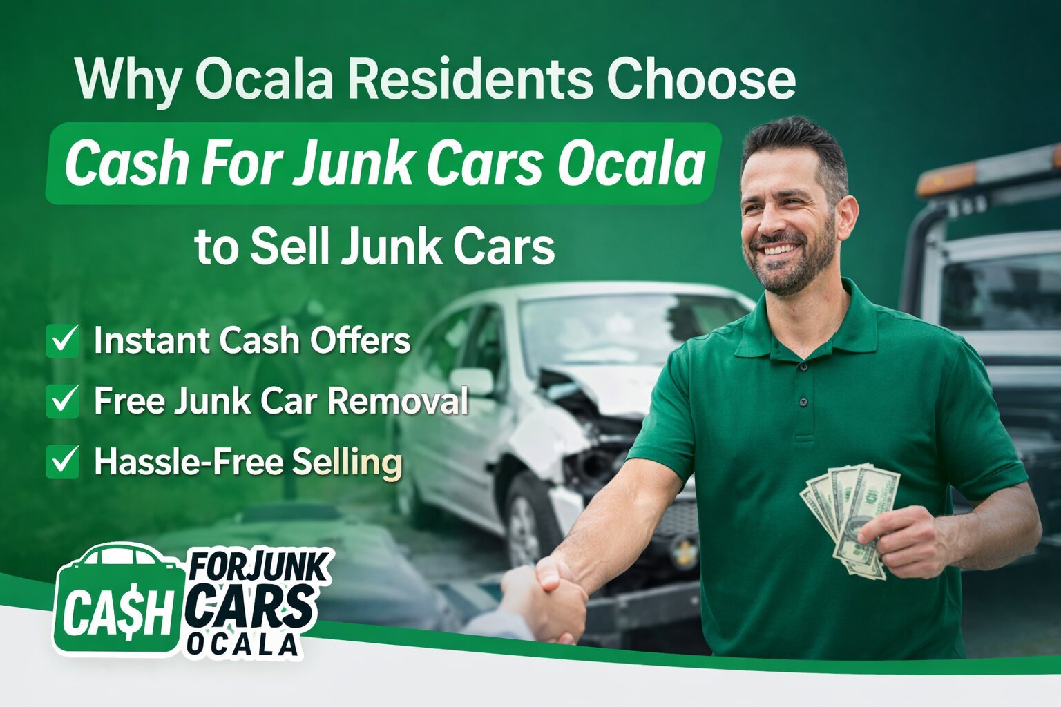 Why Ocala Residents Choose Cash For Junk Cars Ocala to Sell Junk Cars