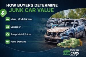 How Junk Car Buyers Determine Vehicle Value in Ocala, FL (Complete 2026 Guide)