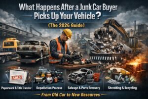 What Happens After a Junk Car Buyer Picks Up Your Vehicle? (The 2026 Guide)