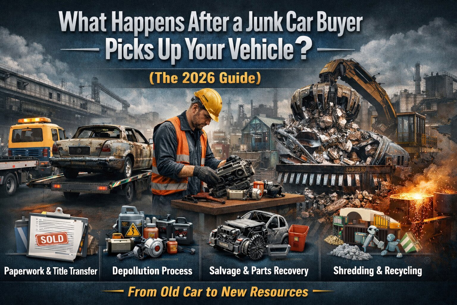 What Happens After a Junk Car Buyer Picks Up Your Vehicle? (The 2026 Guide) 