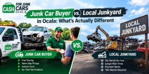 Junk Car Buyer vs. Local Junkyard in Ocala: What’s Actually Different