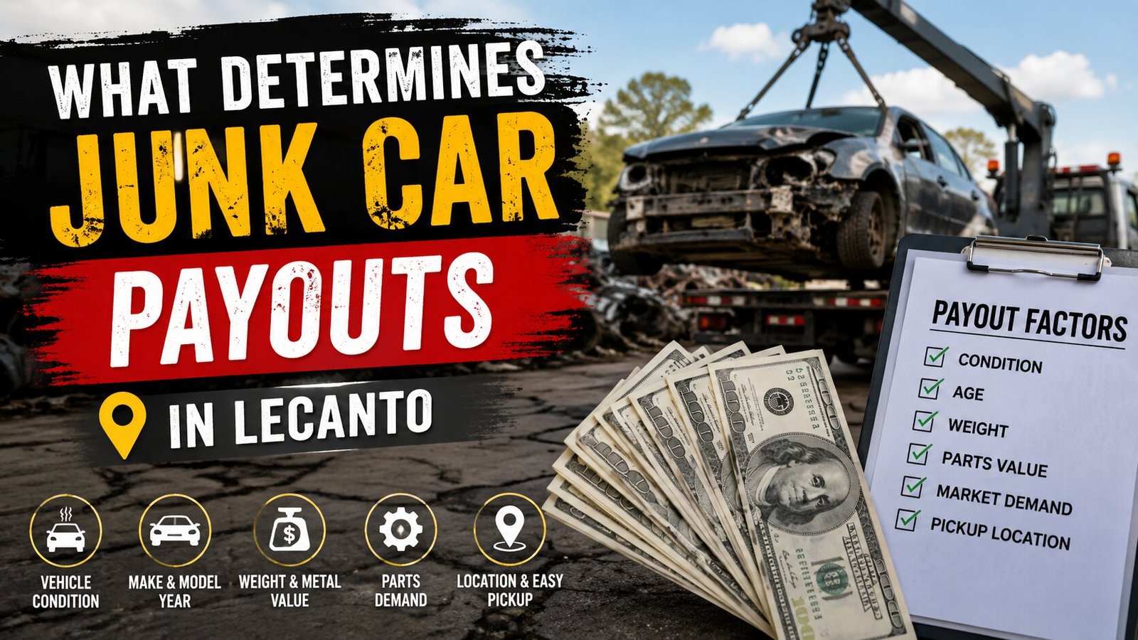What Determines Junk Car Payouts If You're Selling in Lecanto